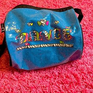 I ❤️ dance sequin bag
